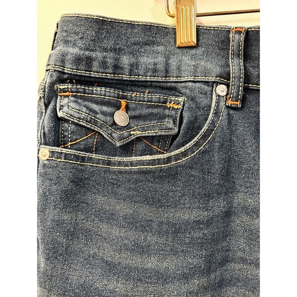 NWT $119 TRUE RELIGION MEN'S SHORTS JEAN SHORTS 36 RICKY SLAP - Picture 8 of 14